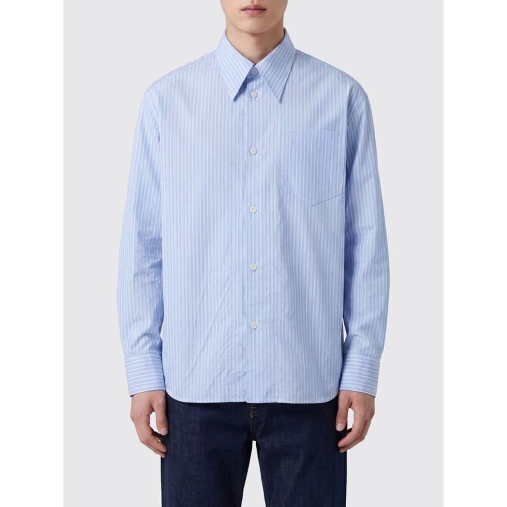 Ami Paris Shirt Men Blue
